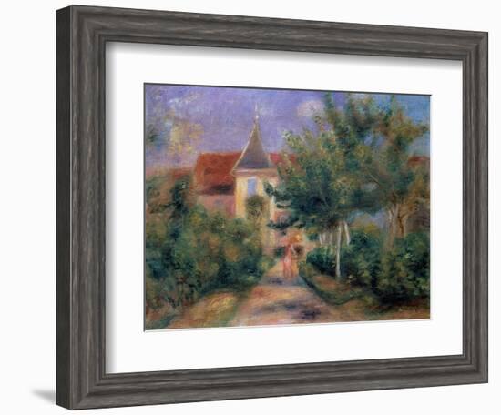 Renoir's House at Essoyes, 1906-Pierre-Auguste Renoir-Framed Giclee Print