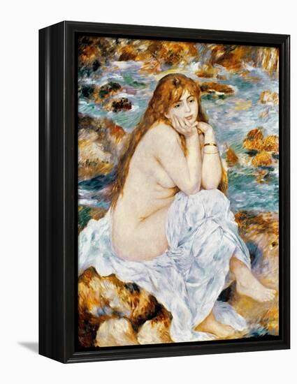 Renoir: Seated Bather, 1885-Pierre-Auguste Renoir-Framed Premier Image Canvas