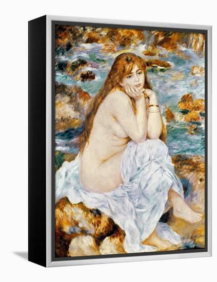 Renoir: Seated Bather, 1885-Pierre-Auguste Renoir-Framed Premier Image Canvas