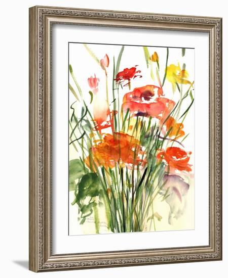 Renoncules, 2001-Claudia Hutchins-Puechavy-Framed Giclee Print