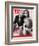 Rent Co-stars Taye Diggs, Rosario Dawson and Anthony Rapp, November 25, 2005-Karina Taira-Framed Photographic Print