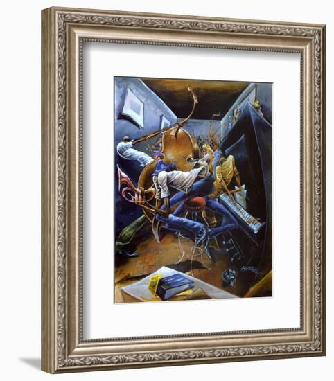 Rent Party-Frank Morrison-Framed Art Print