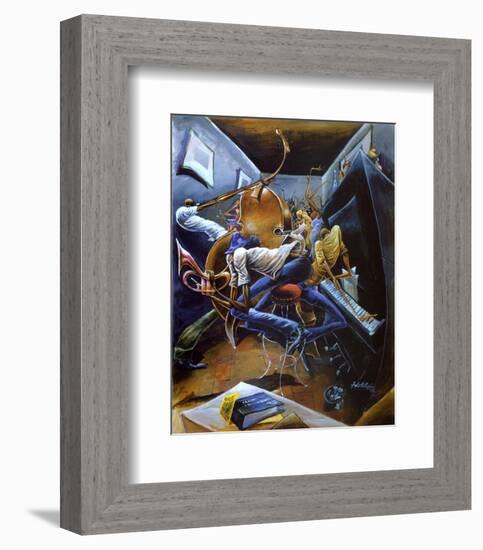 Rent Party-Frank Morrison-Framed Art Print