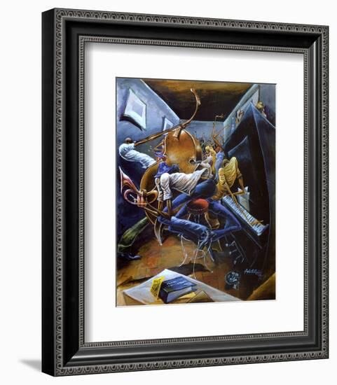 Rent Party-Frank Morrison-Framed Art Print