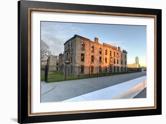 Renwick Smallpox Hospital, Roosevelt Island, New York-demerzel21-Framed Photographic Print