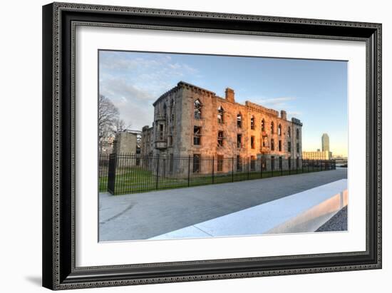 Renwick Smallpox Hospital, Roosevelt Island, New York-demerzel21-Framed Photographic Print