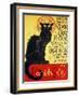 Reopening of the Chat Noir Cabaret, 1896-Th?ophile Alexandre Steinlen-Framed Giclee Print