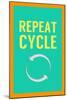 Repeat Cycle-Sd Graphics Studio-Mounted Art Print