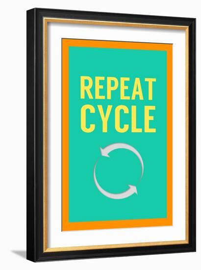Repeat Cycle-Sd Graphics Studio-Framed Art Print