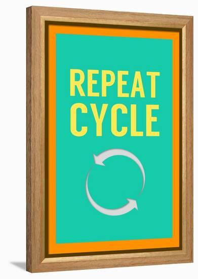 Repeat Cycle-Sd Graphics Studio-Framed Stretched Canvas