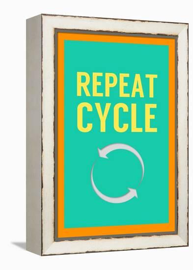 Repeat Cycle-Sd Graphics Studio-Framed Stretched Canvas