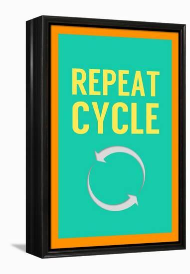 Repeat Cycle-Sd Graphics Studio-Framed Stretched Canvas