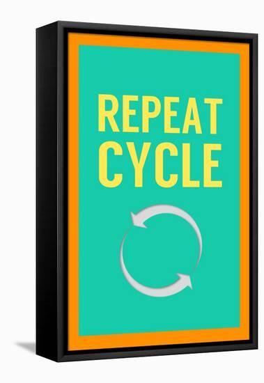 Repeat Cycle-Sd Graphics Studio-Framed Stretched Canvas