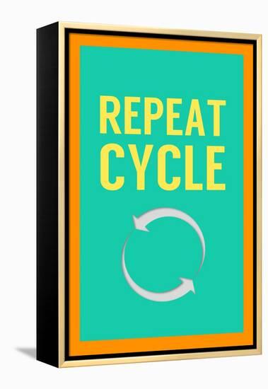 Repeat Cycle-Sd Graphics Studio-Framed Stretched Canvas