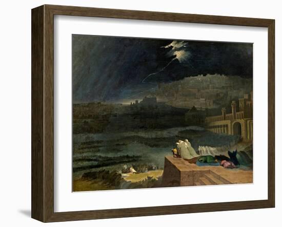 Repentance of Nineveh, c.1840-John Martin-Framed Premium Giclee Print