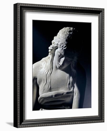 Repentant Magdalen-Antonio Canova-Framed Art Print