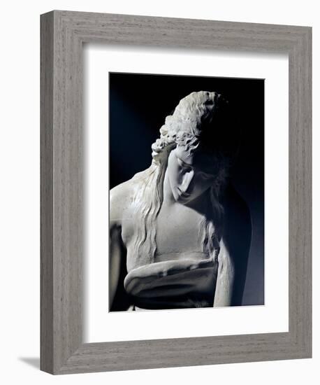 Repentant Magdalen-Antonio Canova-Framed Art Print