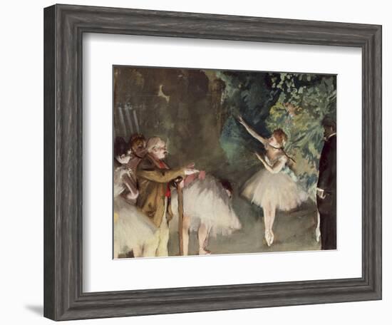 Repetition de Ballet-Edgar Degas-Framed Giclee Print