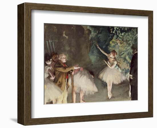 Repetition de Ballet-Edgar Degas-Framed Giclee Print