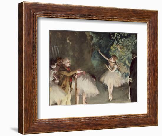 Repetition de Ballet-Edgar Degas-Framed Giclee Print