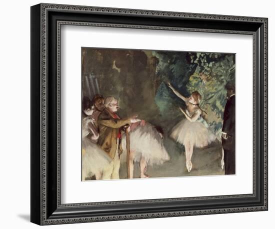 Repetition de Ballet-Edgar Degas-Framed Giclee Print