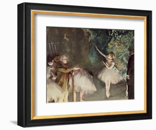 Repetition de Ballet-Edgar Degas-Framed Giclee Print