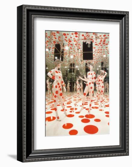 Repetitive Vision, c.1996-Yayoi Kusama-Framed Art Print