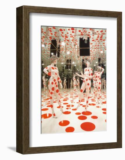 Repetitive Vision, c.1996-Yayoi Kusama-Framed Art Print