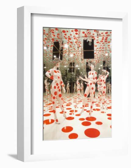 Repetitive Vision, c.1996-Yayoi Kusama-Framed Art Print