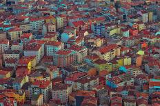 Modern Buildings of the City - Urban Background for the City Landscape Concept. Colorful Houses And-Repina Valeriya-Photographic Print