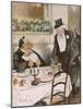 Replete Diners 1904-Abel Faivre-Mounted Art Print