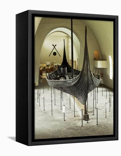 Replica of a Viking Ship, Oseberg, Oslo, Norway, Scandinavia-G Richardson-Framed Premier Image Canvas