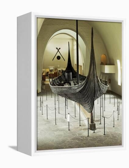 Replica of a Viking Ship, Oseberg, Oslo, Norway, Scandinavia-G Richardson-Framed Premier Image Canvas