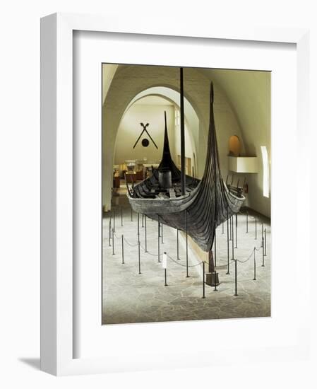 Replica of a Viking Ship, Oseberg, Oslo, Norway, Scandinavia-G Richardson-Framed Photographic Print