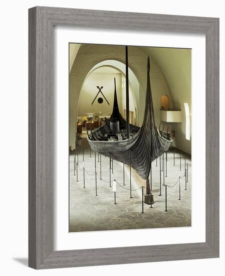 Replica of a Viking Ship, Oseberg, Oslo, Norway, Scandinavia-G Richardson-Framed Photographic Print