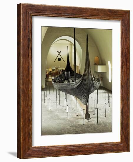 Replica of a Viking Ship, Oseberg, Oslo, Norway, Scandinavia-G Richardson-Framed Photographic Print