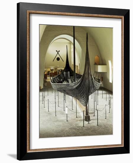 Replica of a Viking Ship, Oseberg, Oslo, Norway, Scandinavia-G Richardson-Framed Photographic Print