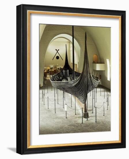 Replica of a Viking Ship, Oseberg, Oslo, Norway, Scandinavia-G Richardson-Framed Photographic Print