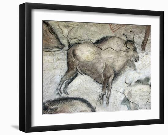 Replica of Cave Painting of Bison from Altamira Cave-null-Framed Giclee Print