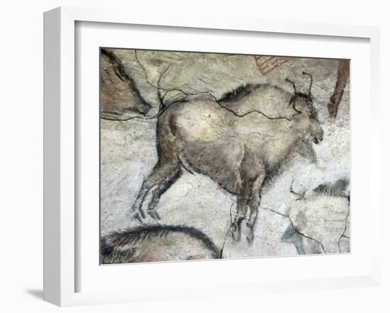 Replica of Cave Painting of Bison from Altamira Cave-null-Framed Giclee Print