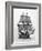 Replica of Mayflower Sailing-null-Framed Photographic Print