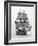 Replica of Mayflower Sailing-null-Framed Photographic Print