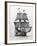 Replica of Mayflower Sailing-null-Framed Photographic Print