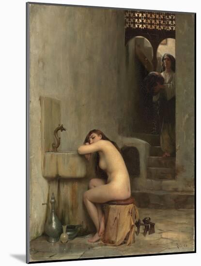 Repos Au Bain, 1888-Theodore Jacques Ralli-Mounted Giclee Print