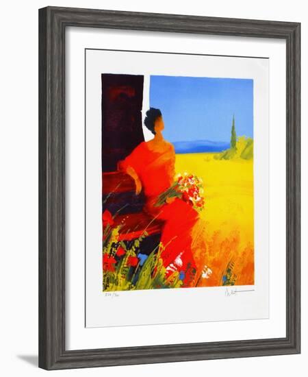 Repos Champêtre-Emile Bellet-Framed Limited Edition