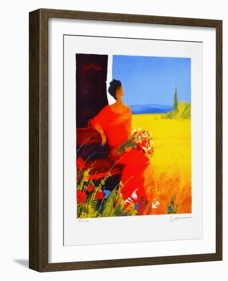 Repos Champêtre-Emile Bellet-Framed Limited Edition