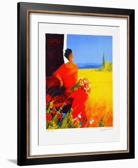 Repos Champêtre-Emile Bellet-Framed Limited Edition