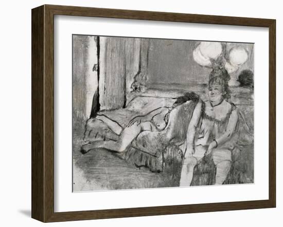 Repos-Edgar Degas-Framed Giclee Print