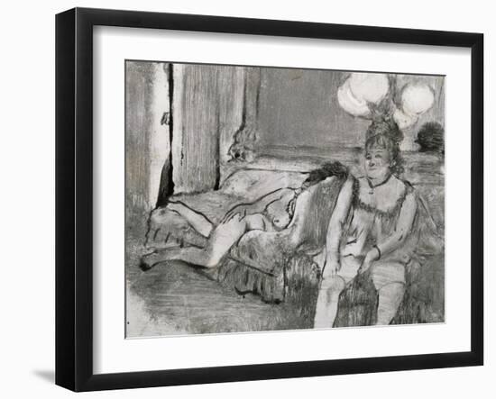 Repos-Edgar Degas-Framed Giclee Print