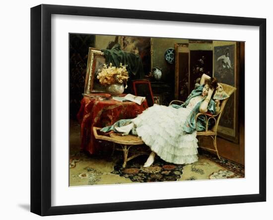 Repose, 1888-Julius Leblanc Stewart-Framed Giclee Print